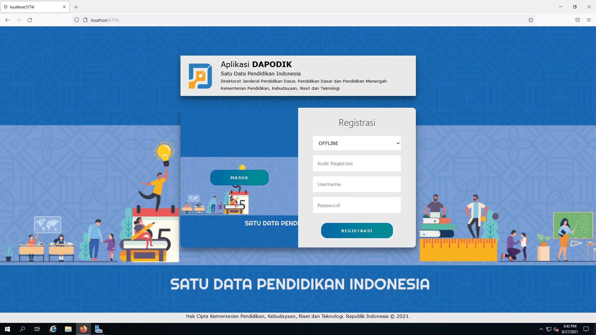 Instalasi DAPODIK Cloud VPS