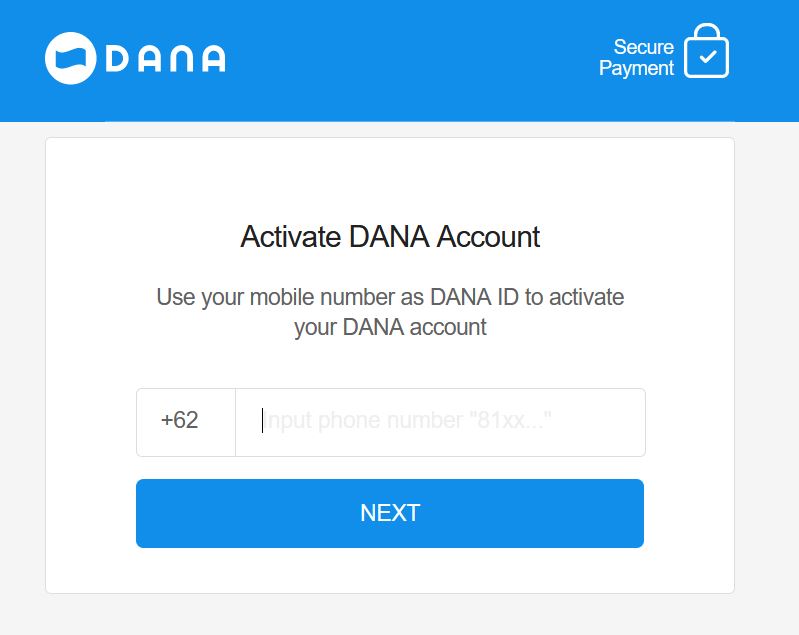 Pembayaran via Aplikasi DANA