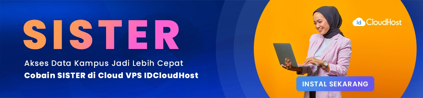 Aplikasi SISTER Cloud VPS
