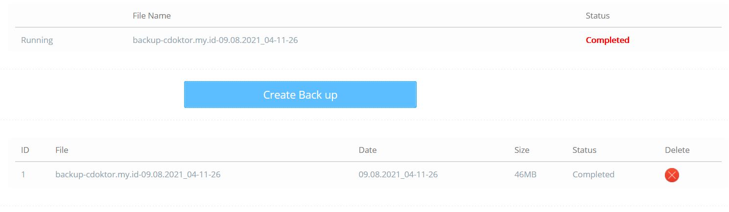 CyberPanel VPS Backup