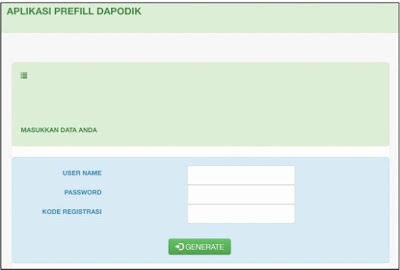 Registrasi DAPODIK