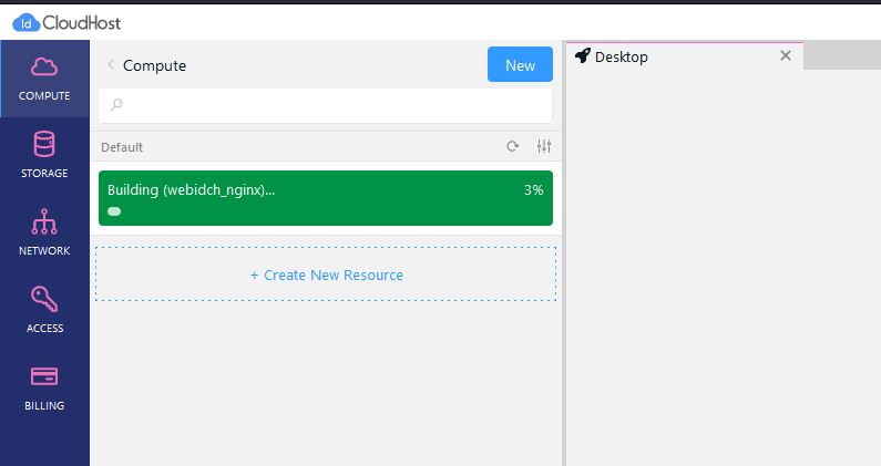 App Catalog IDCloudHost