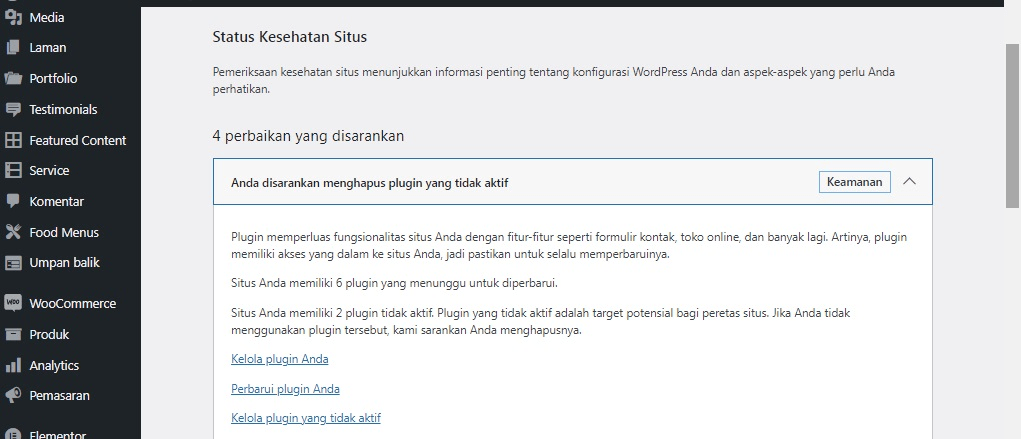 kesehatan website