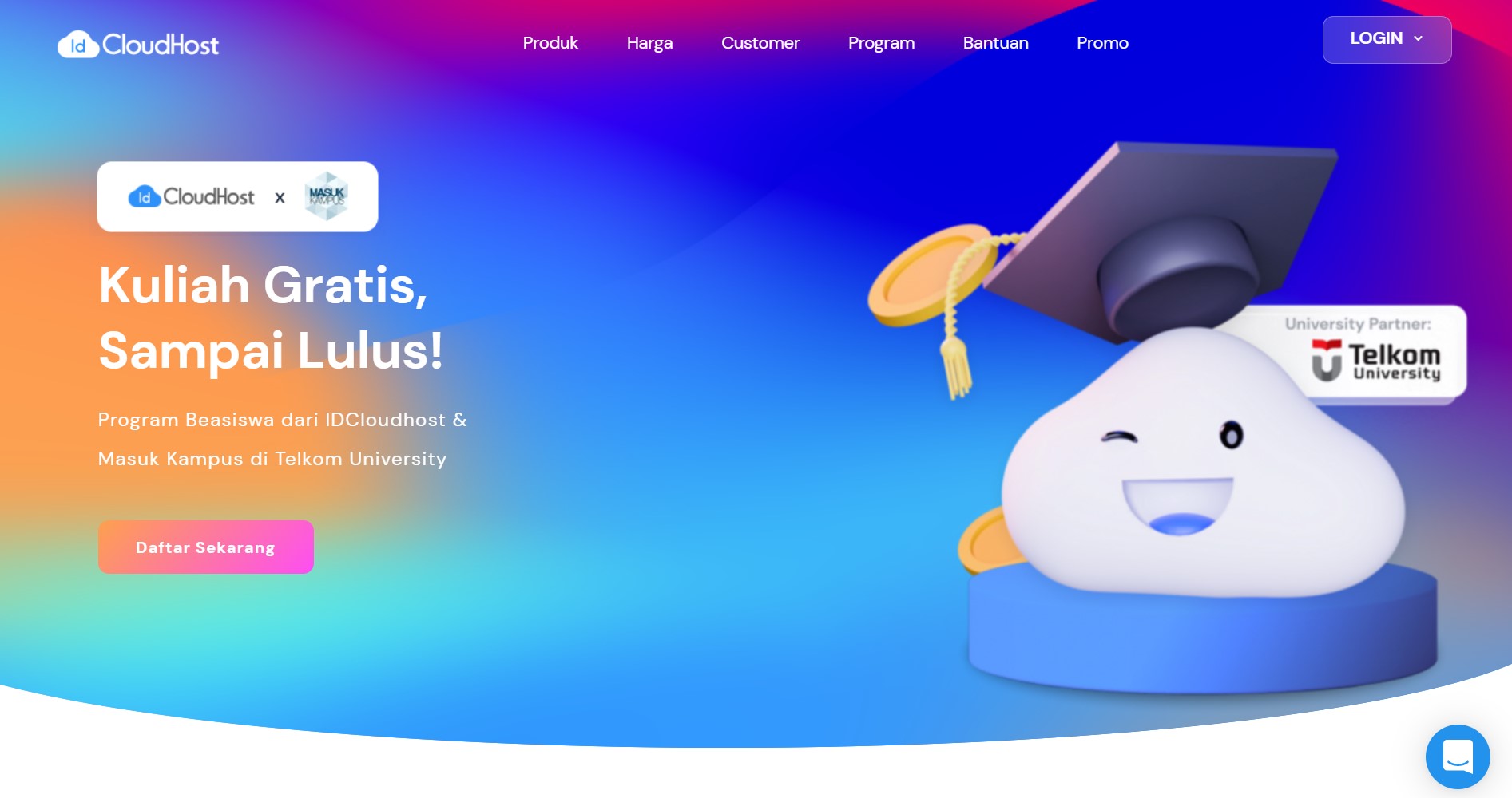 Beasiswa IDCloudHost Indonesia 2022 Telah Dibuka!