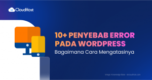 Penyebab Error Pada WordPress
