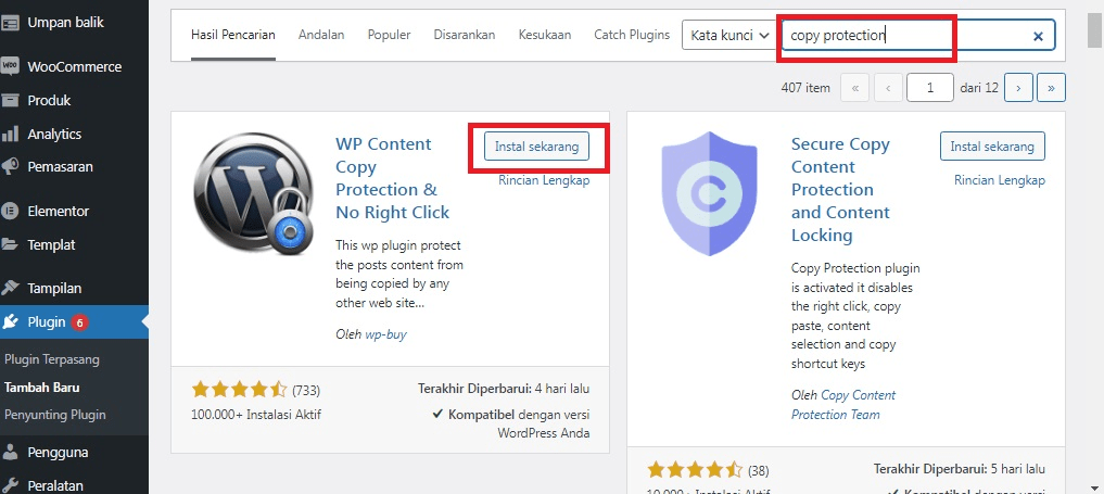 Website Tidak Dapat Kita Copy Paste