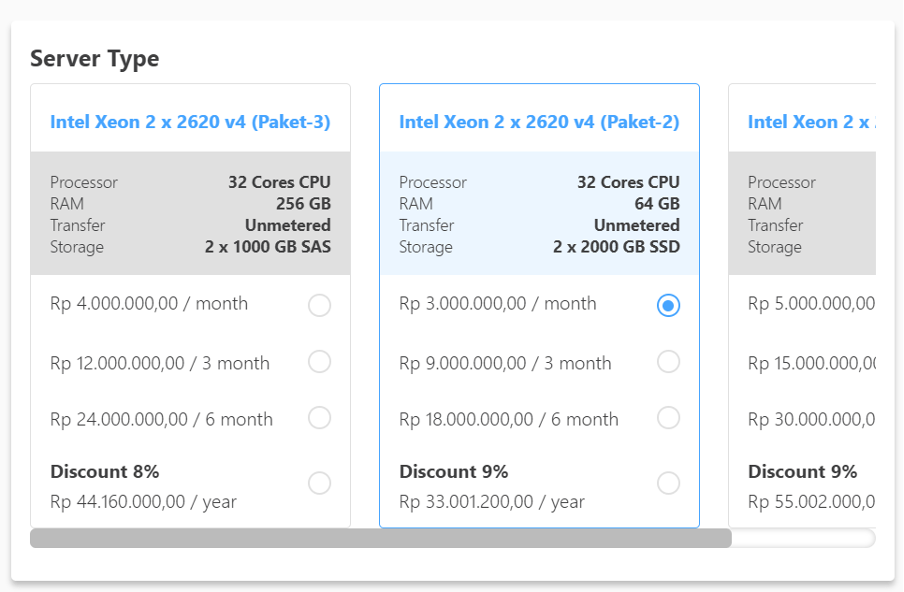 Cara Order Layanan Bare Metal Server di IDCloudHost