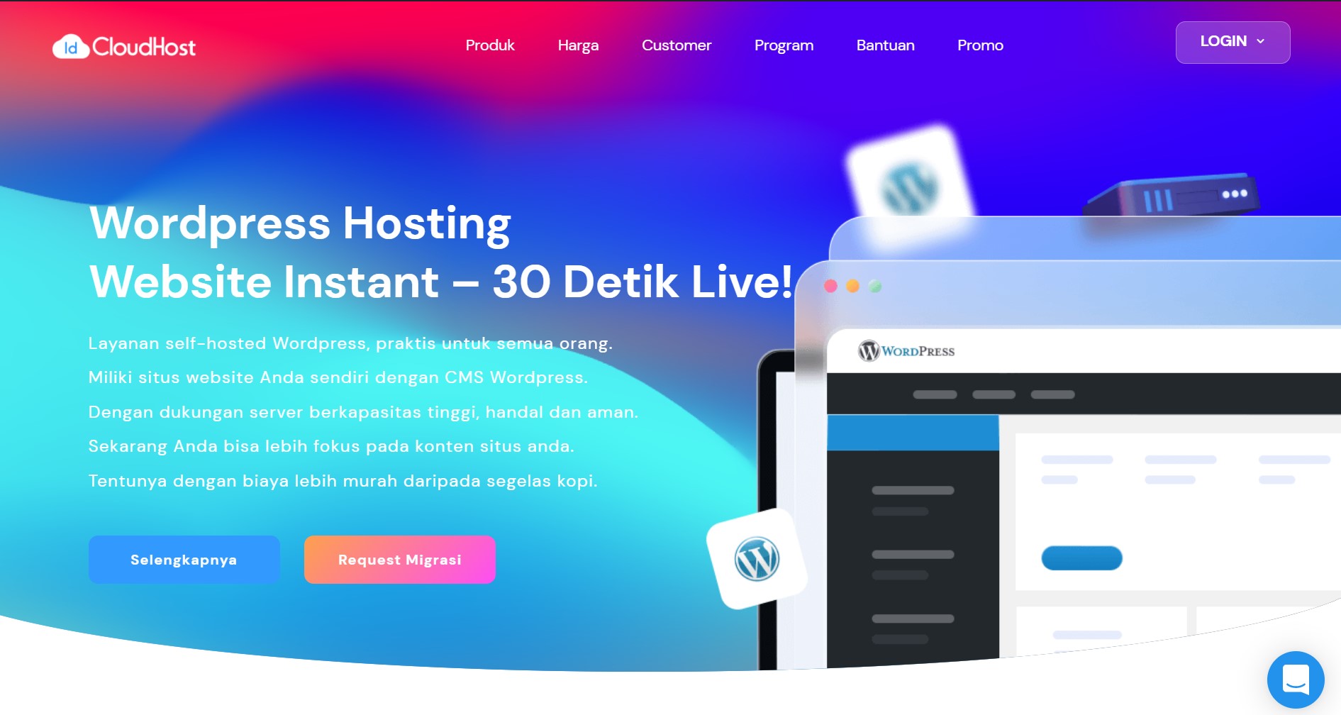 2 Jenis/Tipe CMS WordPress dan Keunggulan Menggunakan WordPress Hosting