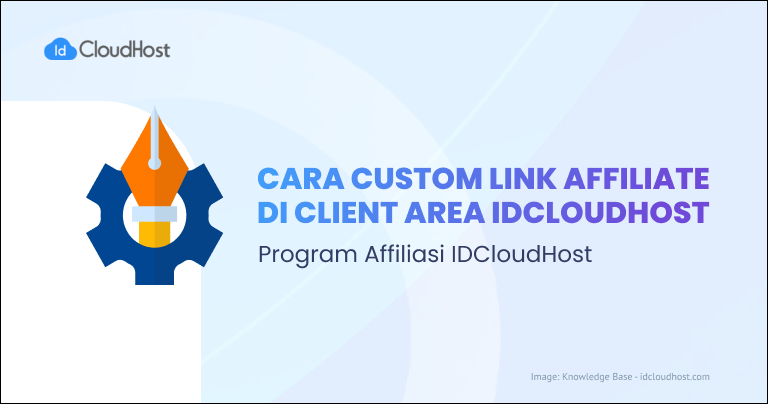 Cara Custom Link Affiliate IDCloudHost