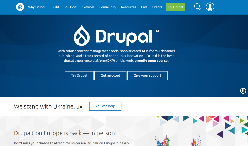 apa itu drupal