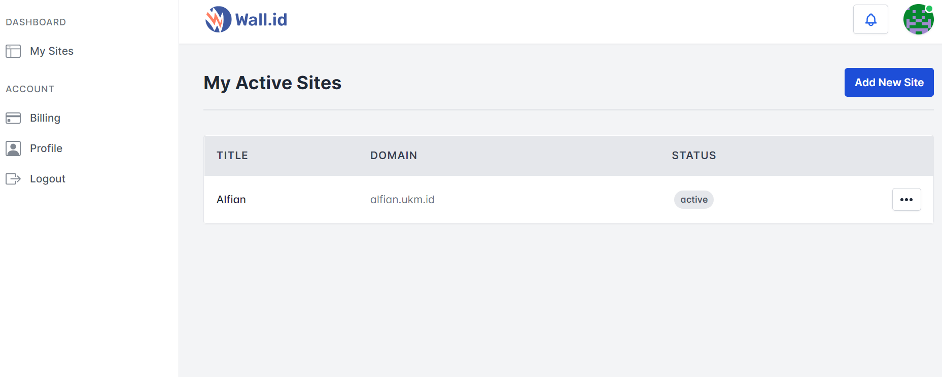 website instan untuk bisnis