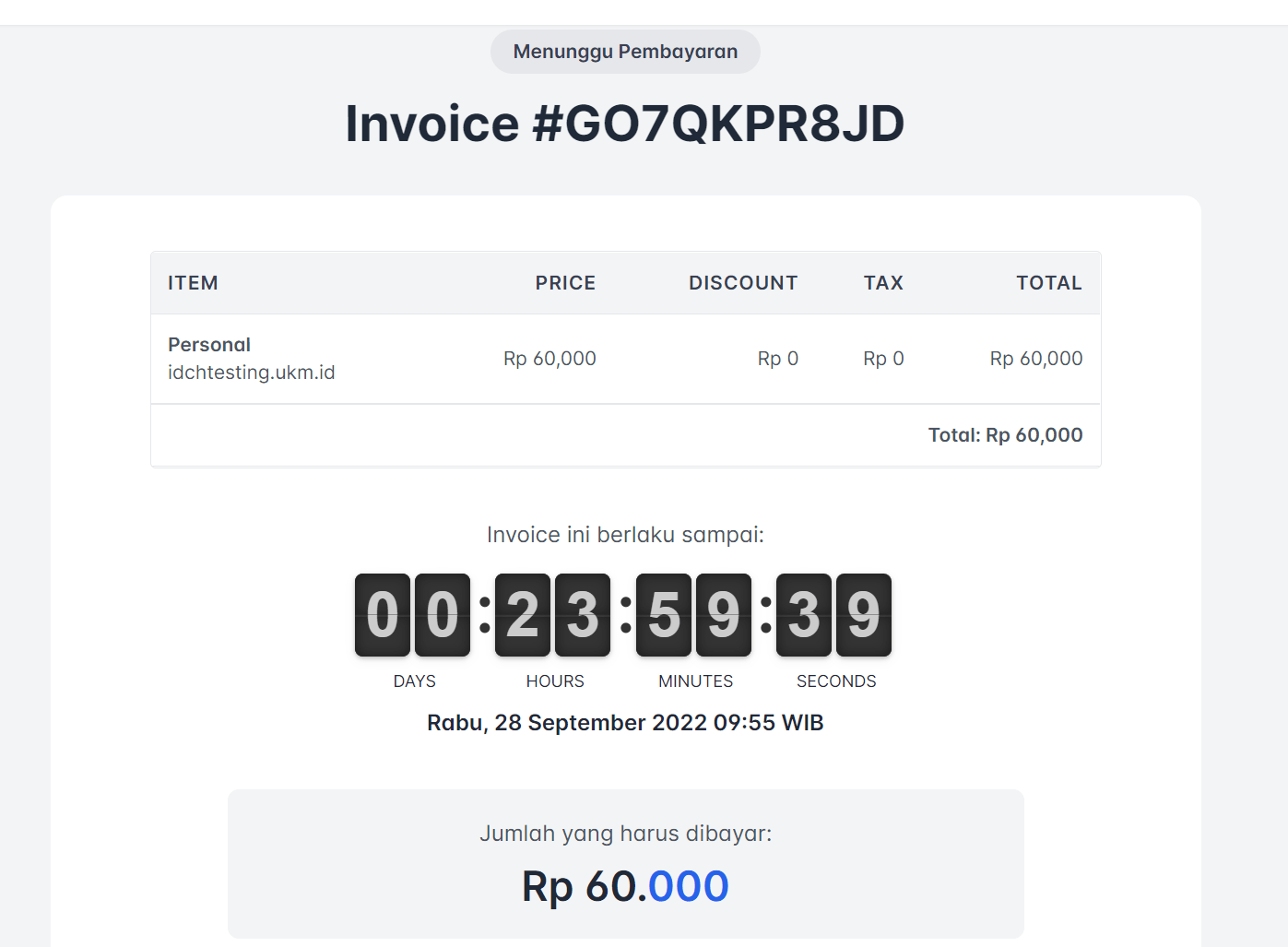 beli website instan idcloudhost