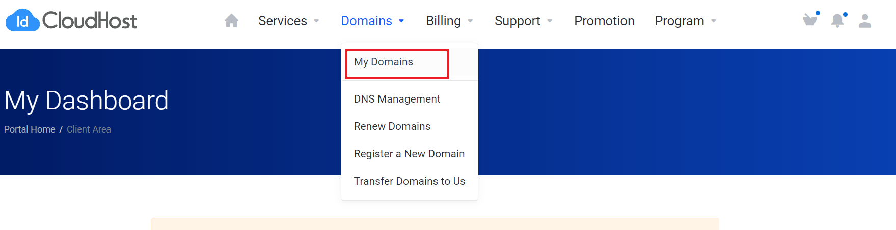 Cara Custom Domain di Website Instan IDCloudHost