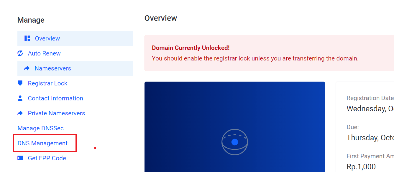 Cara Custom Domain di Website Instan IDCloudHost