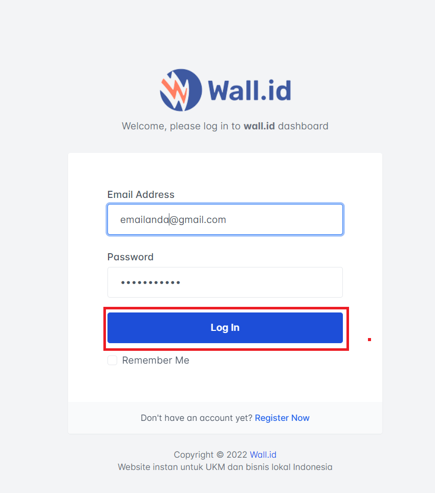 Custom Domain di Wall.id