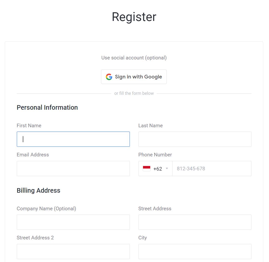registrasi akun awan idcloudhost