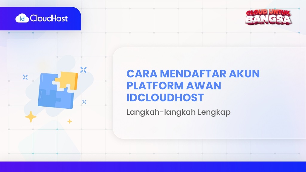 Mendaftar Akun Baru di Platform Awan IDCloudHost