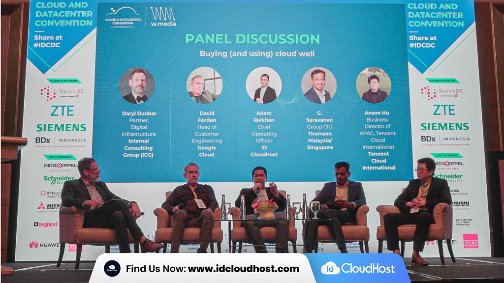 IDCloudHost Hadiri Indonesia Cloud & Data Center Convention 2023