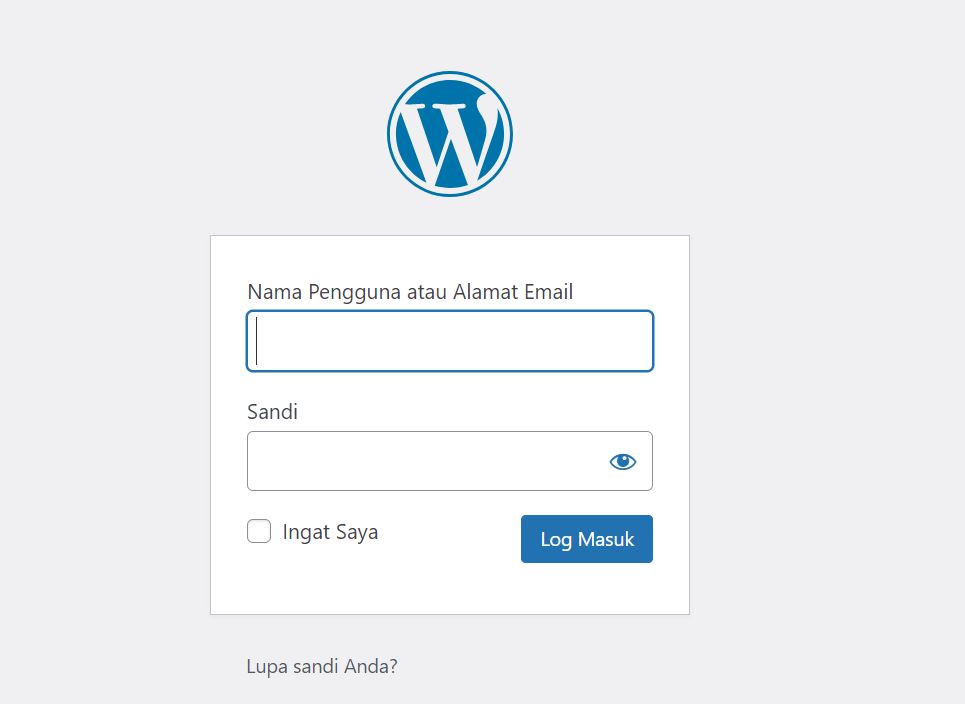 cara instalL tema wordpress