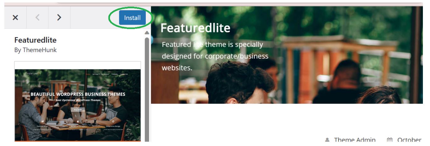 cara instalL tema wordpress