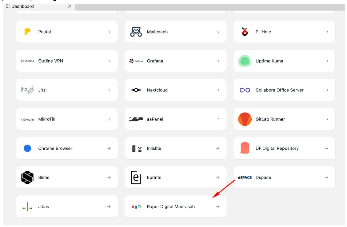 Panduan Instal Rapor Digital Madrasah (RDM) IDCloudHost