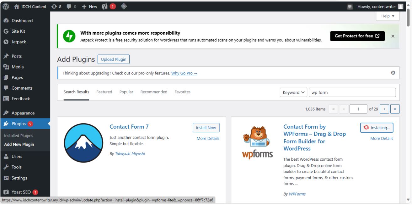Cara Custom Form di WordPress