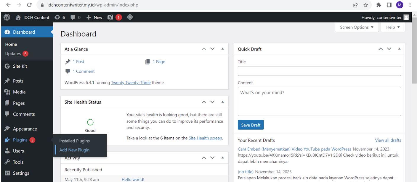 plugin google site kit di wordpress