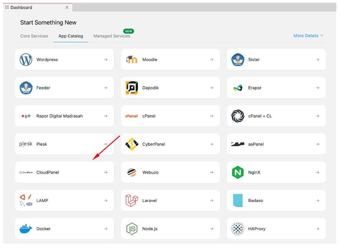 cara instal cloudpanel