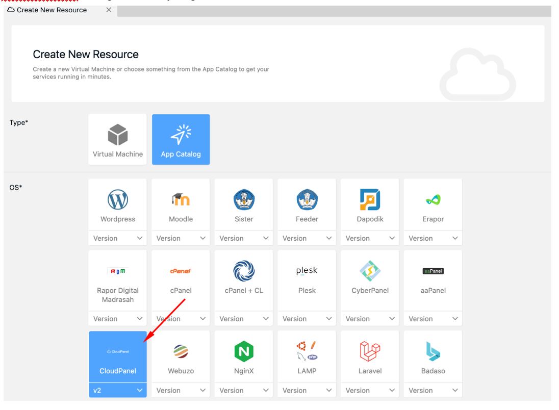 cara instal cloudpanel