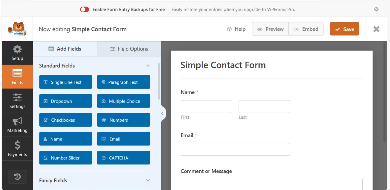 Cara Custom Form di WordPress