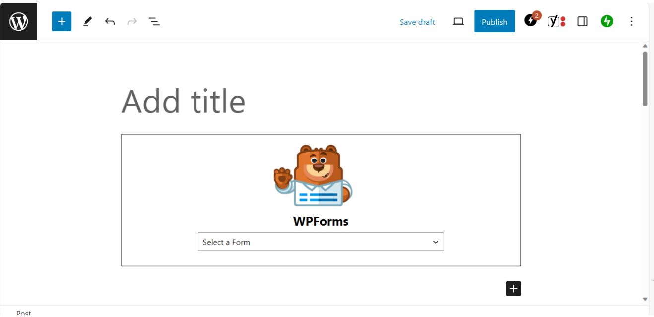tutorial membuat formulir di wordpress