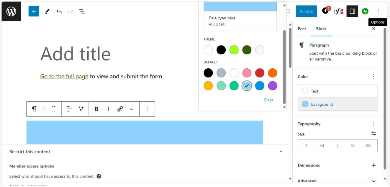 tutorial membuat formulir di wordpress