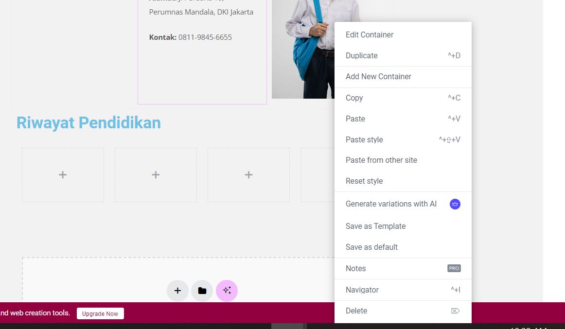 membuat cv online