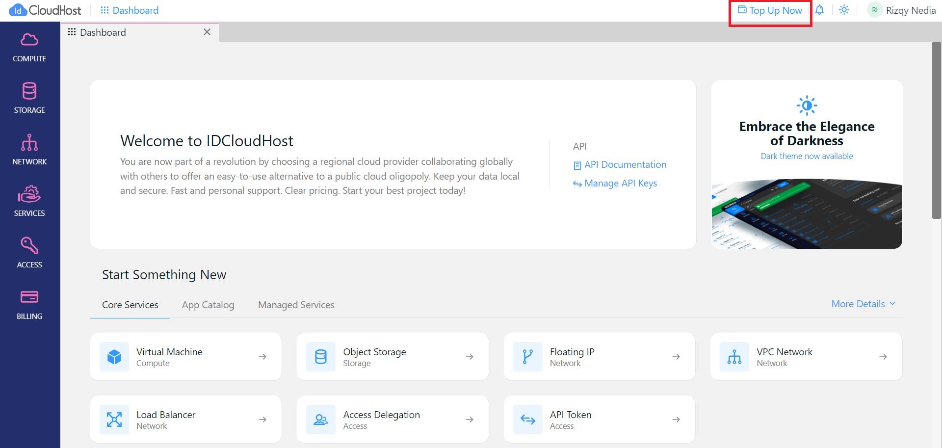 How To Top Up IDCloudHost Credit Balance Using GrabPay